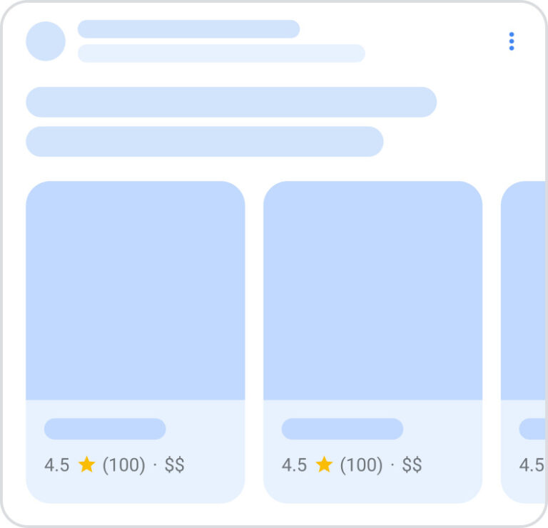 carrusel datos estructurados google